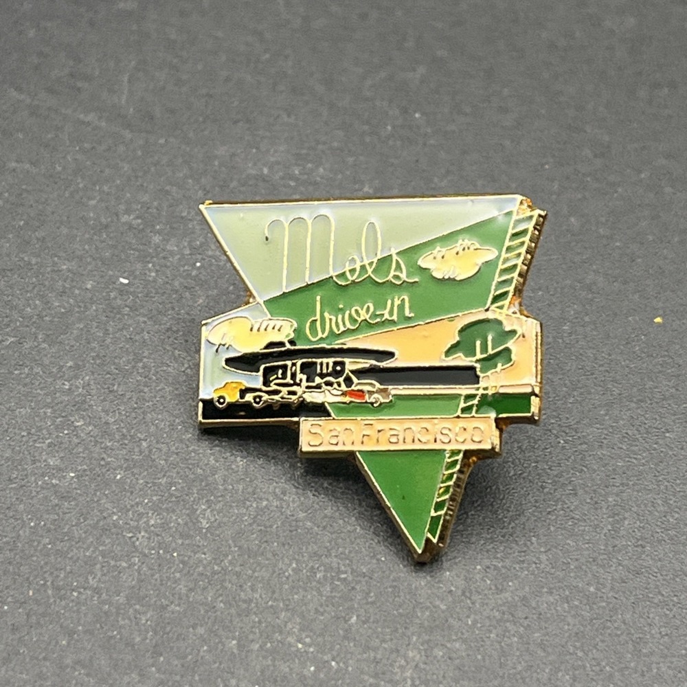 Mel's Drive-In San Francisco California Lapel Hat Pin